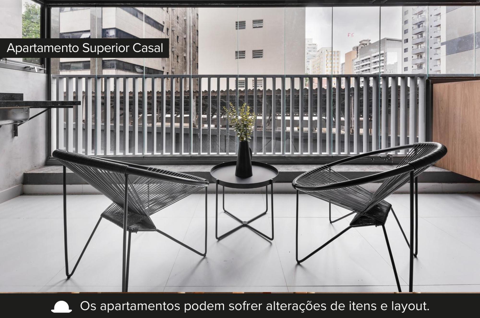 サンパウロCharlie Edicao Jardim Paulistaアパートメント エクステリア 写真