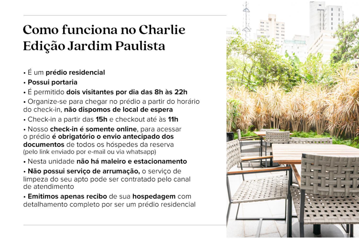 サンパウロCharlie Edicao Jardim Paulistaアパートメント エクステリア 写真