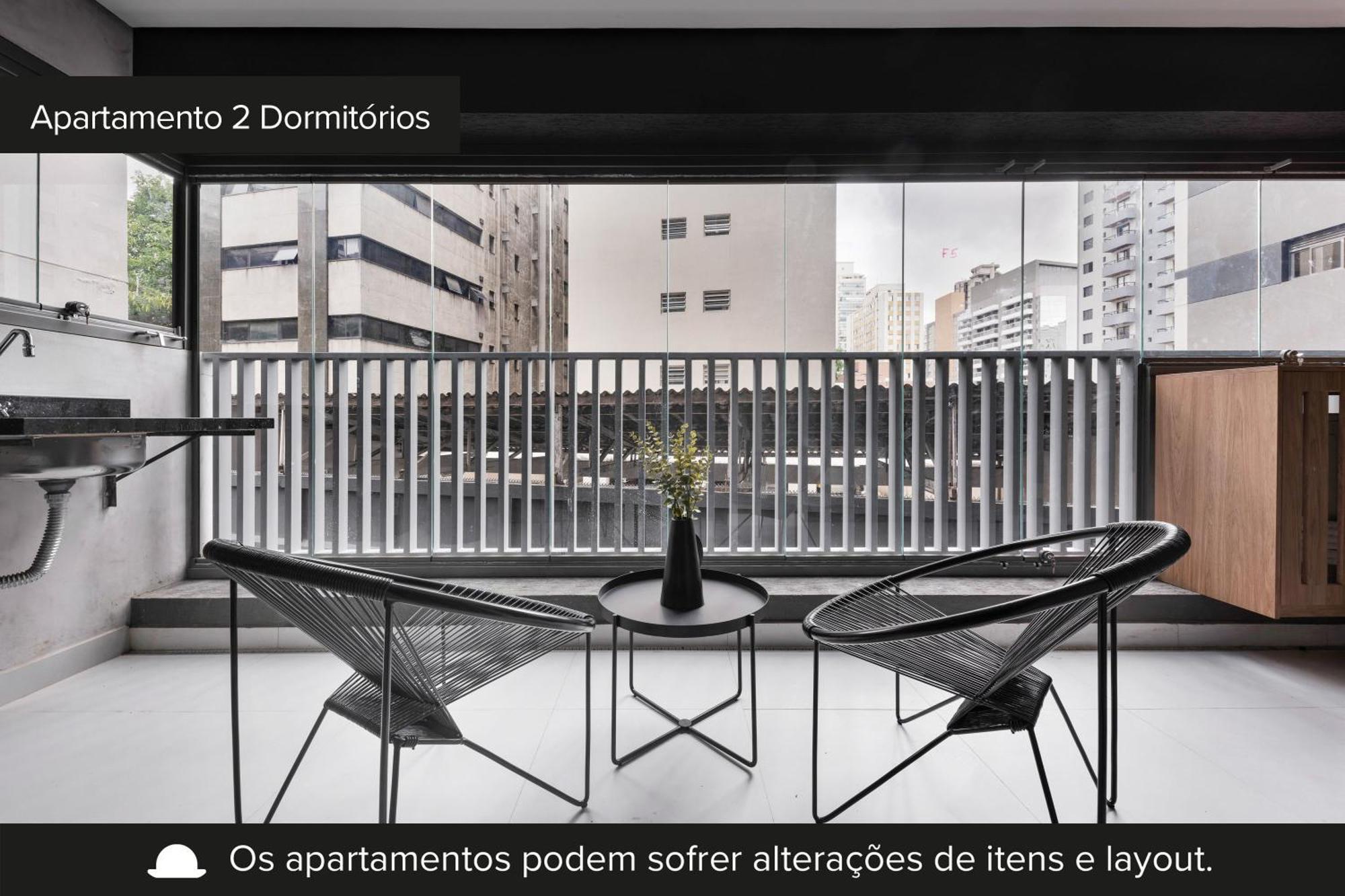 サンパウロCharlie Edicao Jardim Paulistaアパートメント エクステリア 写真