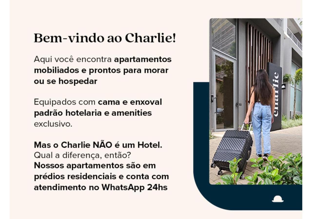 サンパウロCharlie Edicao Jardim Paulistaアパートメント エクステリア 写真